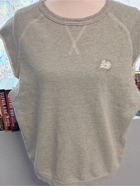 BDG Gray Sleeveless Sweatshirt - M